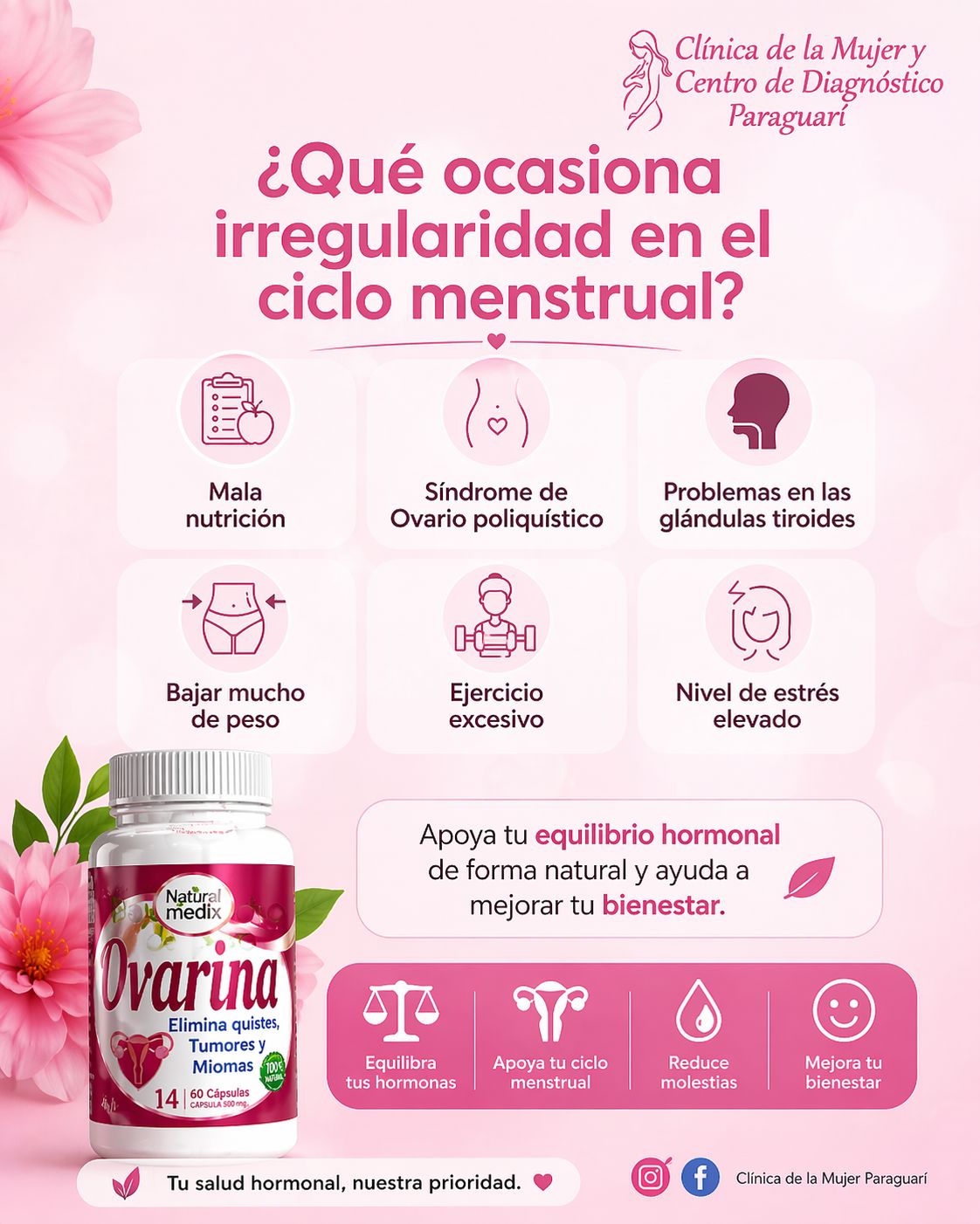 OVARINA™ ⭐⭐⭐⭐⭐ RECUPERA TU EQUILIBRIO HORMONAL