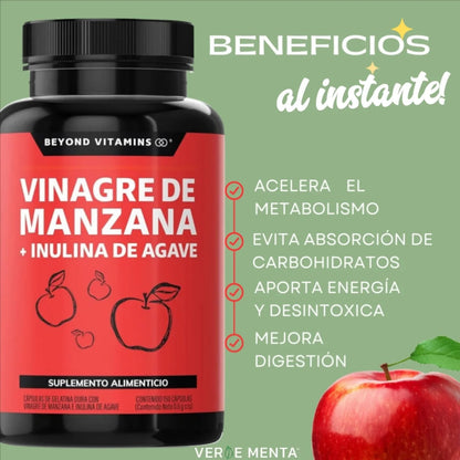 VINAGRE DE MANZANA™ ⭐⭐⭐⭐⭐ Abdomen más plano y baja de peso