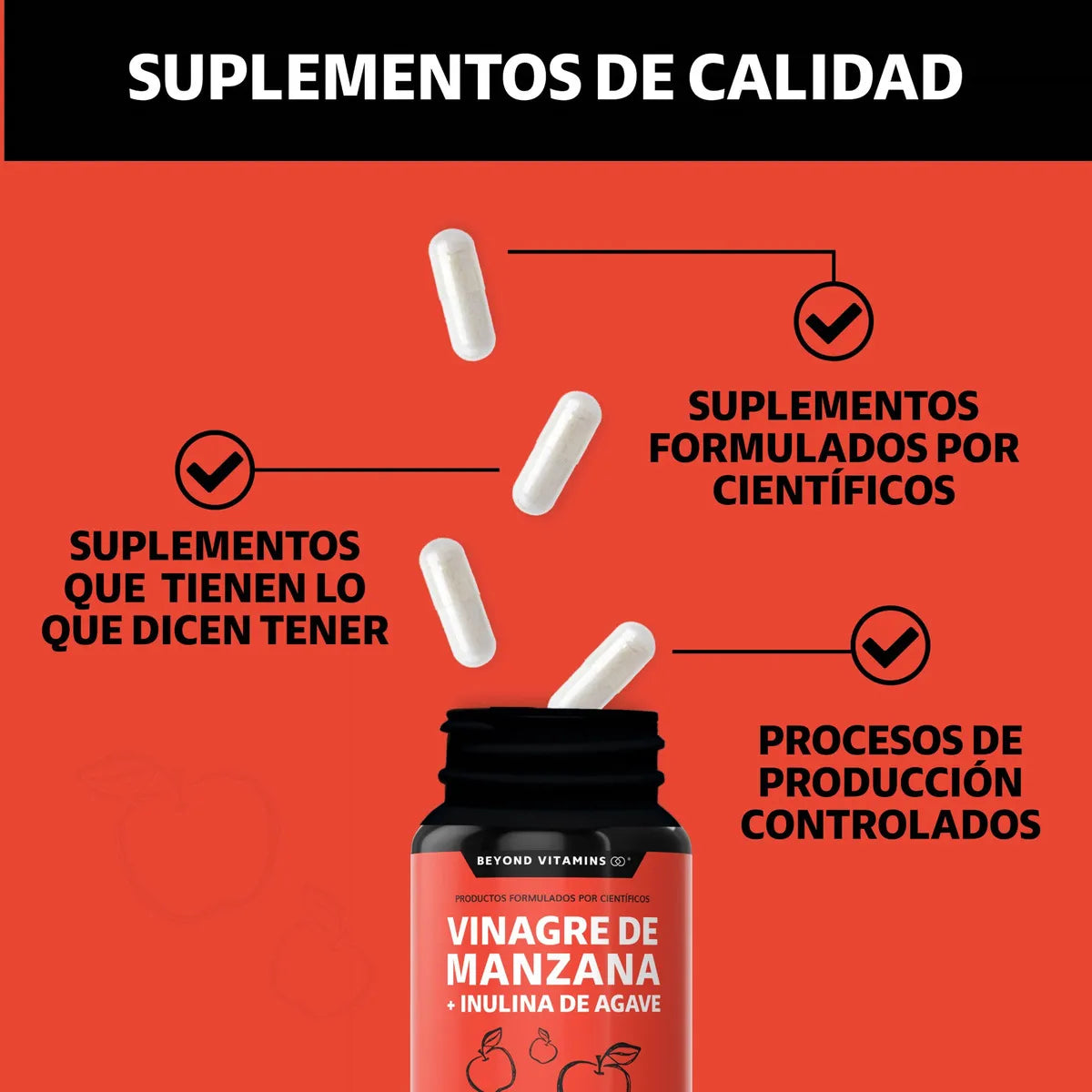 VINAGRE DE MANZANA™ ⭐⭐⭐⭐⭐ Abdomen más plano y baja de peso