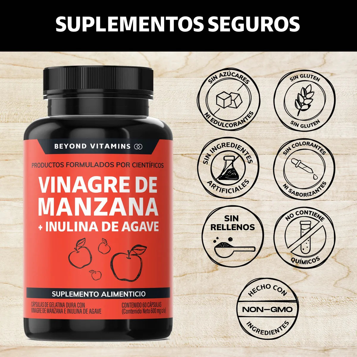 VINAGRE DE MANZANA™ ⭐⭐⭐⭐⭐ Abdomen más plano y baja de peso