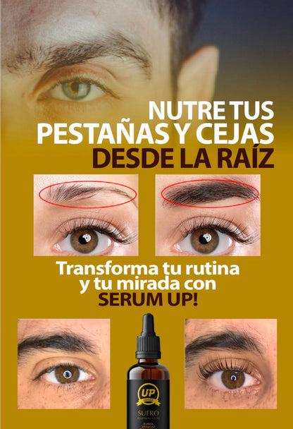 SERUM UP PRO ™ ⭐⭐⭐⭐⭐ Alargador de pestañas y cejas