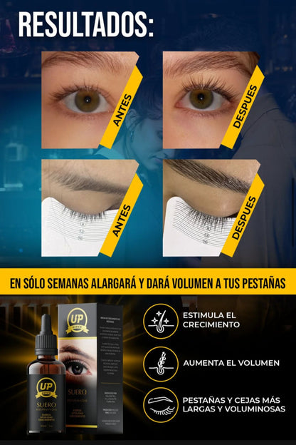 SERUM UP PRO ™ ⭐⭐⭐⭐⭐ Alargador de pestañas y cejas