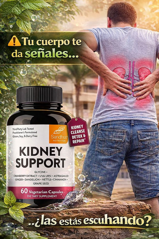 KINDEY SUPPORT™ ⭐⭐⭐⭐⭐ Apoyo para la función renal y sentirte más ligero.
