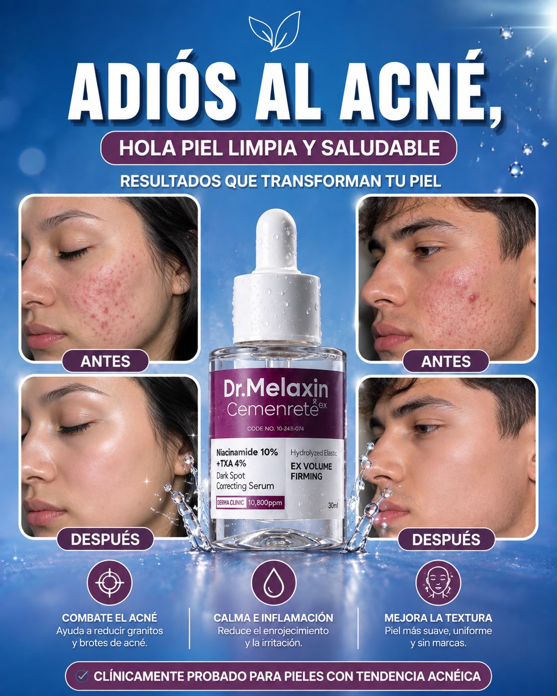 DR. MELAXIN™⭐⭐⭐⭐⭐Elimina manchas oscuras de la piel