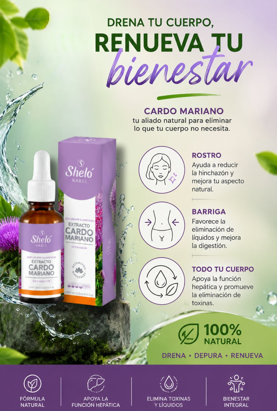 DRENAJE LINFATICO™⭐⭐⭐⭐⭐ DESINFLAMA Y SIENTETE MEJOR