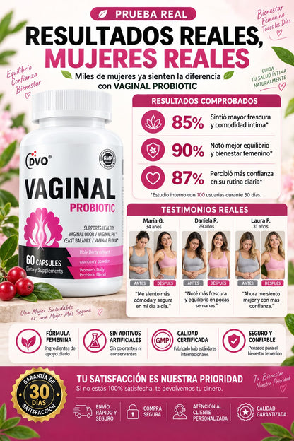 PROBIOTICOS MUJER⭐⭐⭐⭐⭐  Equilibra tu bienestar desde adentro