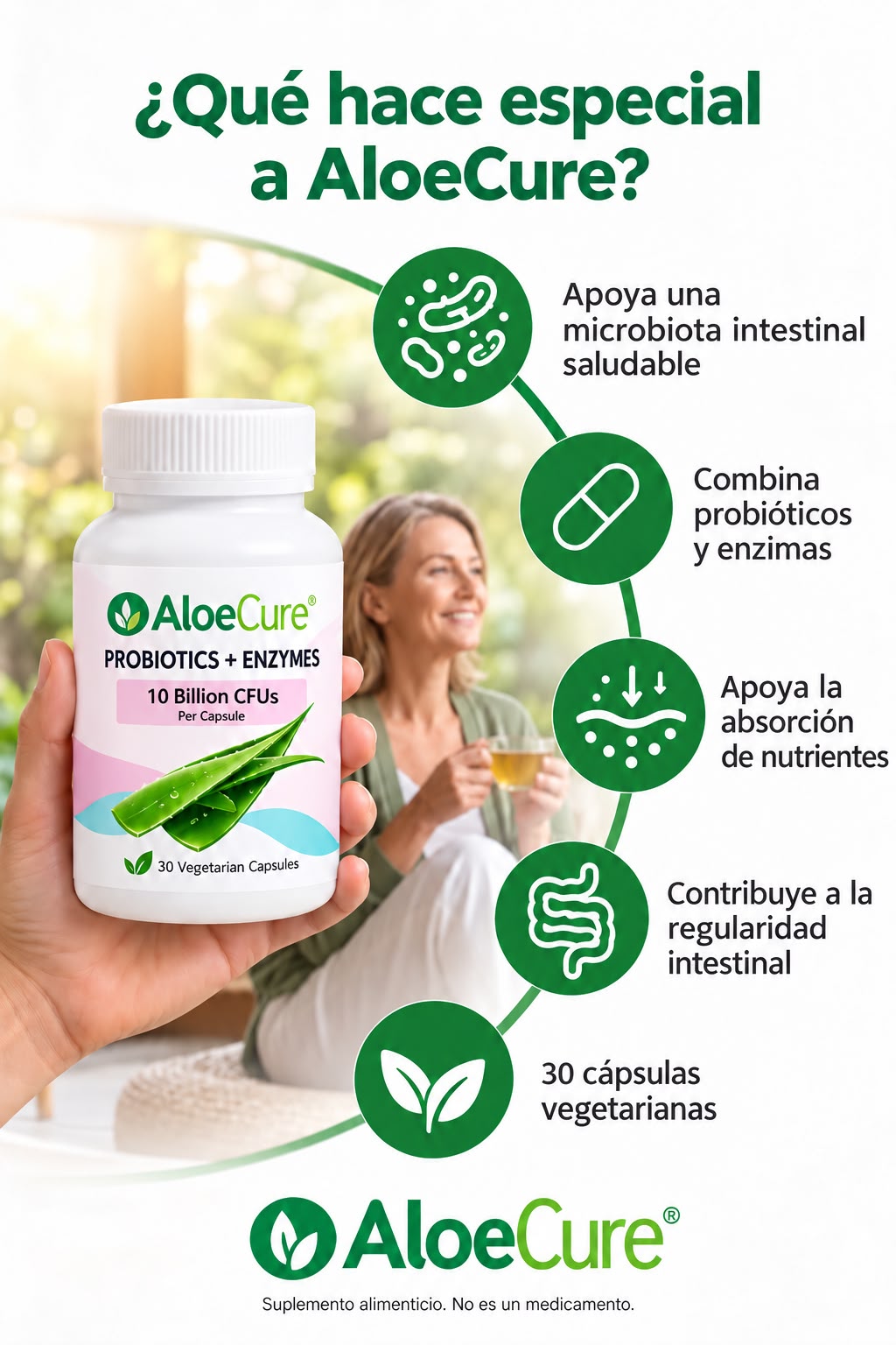 ALOECURE™ ⭐⭐⭐⭐⭐ Alivia los malestares estomacales