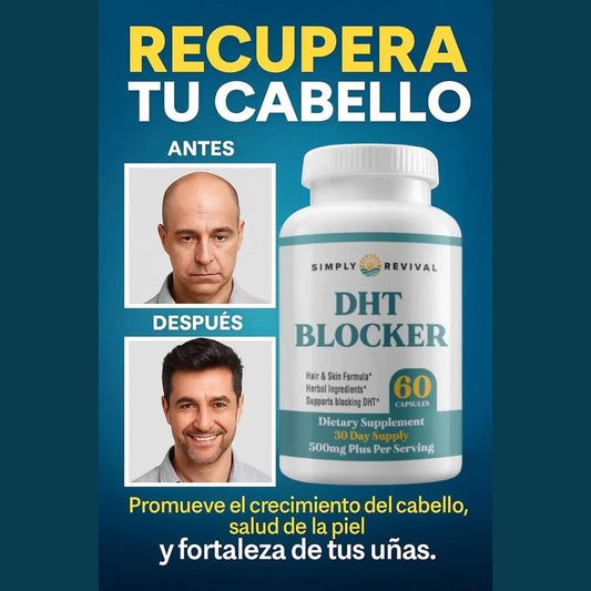 DHT CAPSULAS - TRATAMIENTO CAIDA CABELLO ⭐⭐⭐⭐⭐