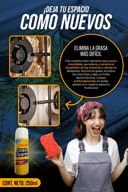 OVEN CLEANER ™ ⭐⭐⭐⭐⭐ESPUMA QUITA GRASA