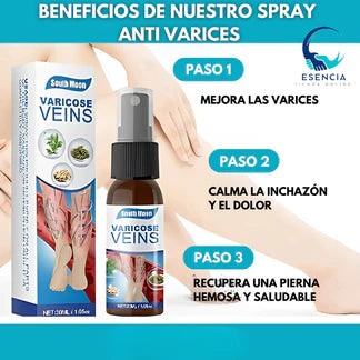 SPARY ANTI-VARICES™ ⭐⭐⭐⭐⭐ Elimina las arañitas de tus piernas